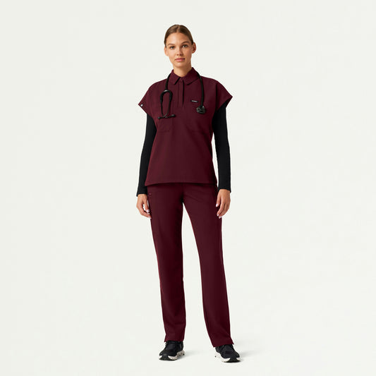 The Paley Underscrub Set - Burgundy