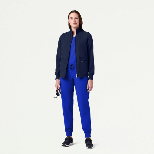The Ryla Jacket Scrub Set - Electric Blue