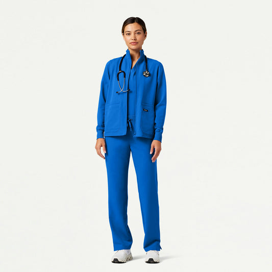 The Rodin Jacket Scrub Set - Royal Blue