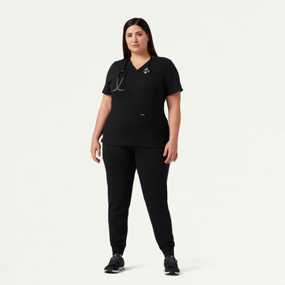 Rubi Slim ULTRAsoft Scrub Jogger - Black - WOMEN'S PANTS - Jaanuu