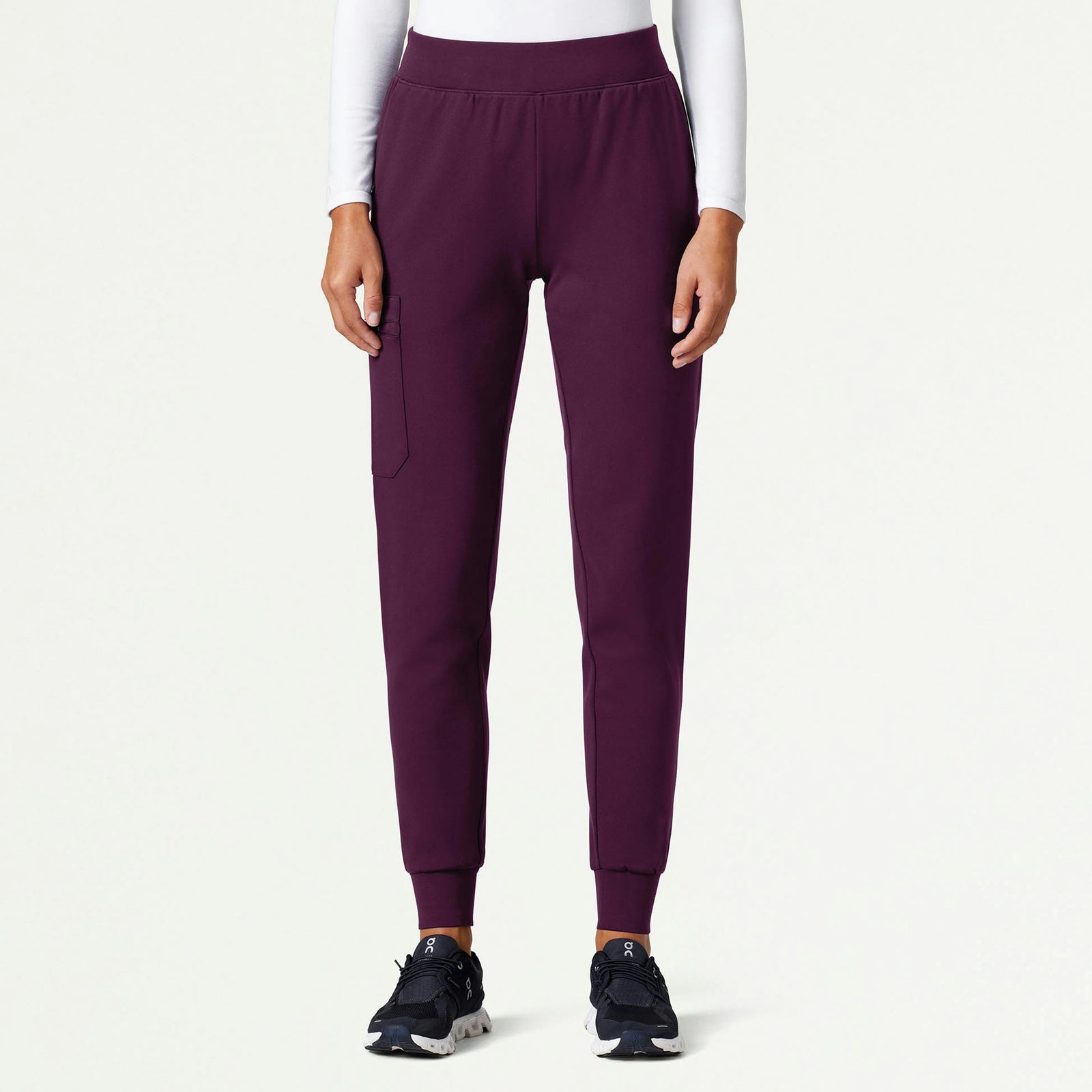 Rubi Slim ULTRAsoft Scrub Jogger - Dark Amethyst - WOMEN'S PANTS - Jaanuu