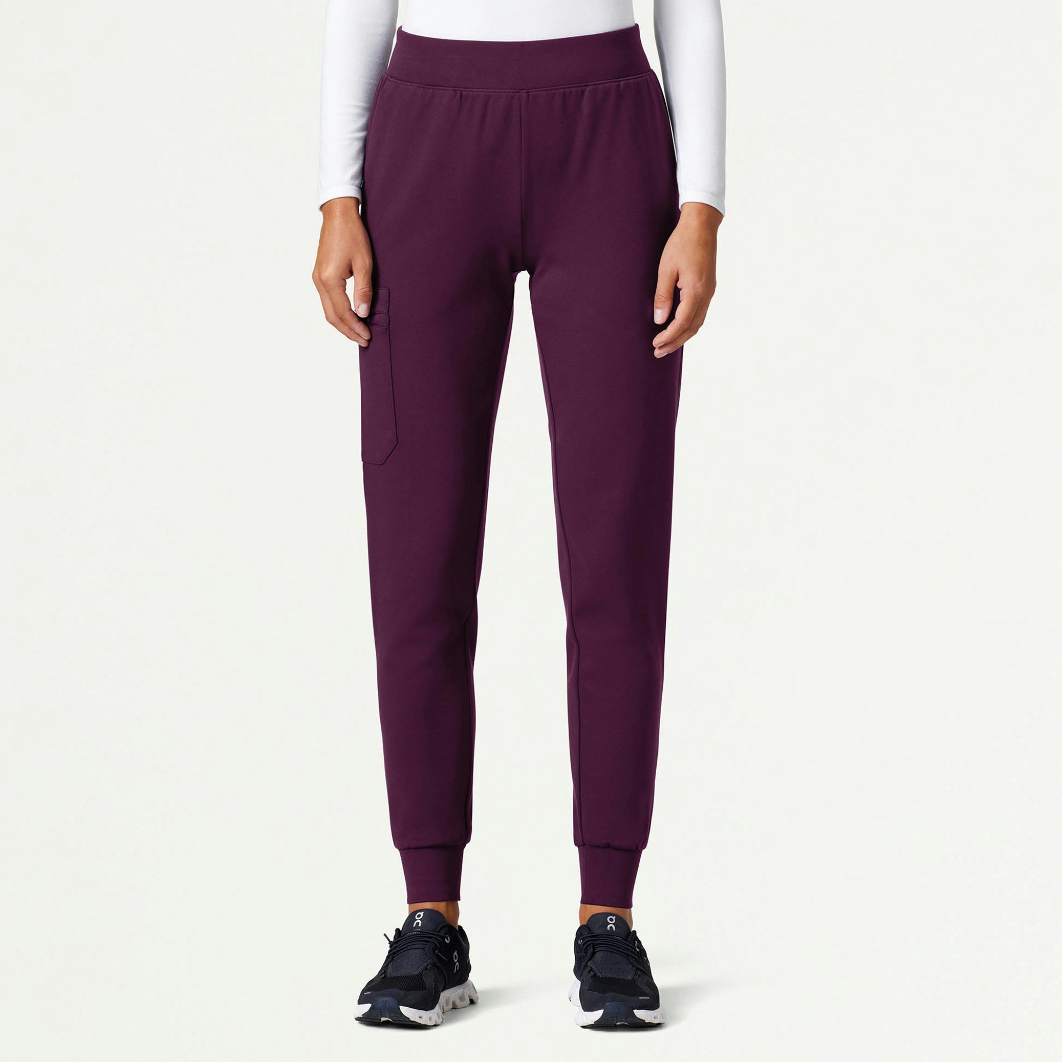 Rubi Slim ULTRAsoft Scrub Jogger - Dark Amethyst - WOMEN'S PANTS - Jaanuu