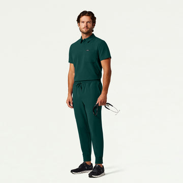 Osmo 8-Pocket Scrub Jogger - Midnight Green
