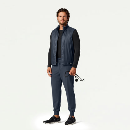 The Geiger Dual-Layer Scrub Set - Carbon Gray