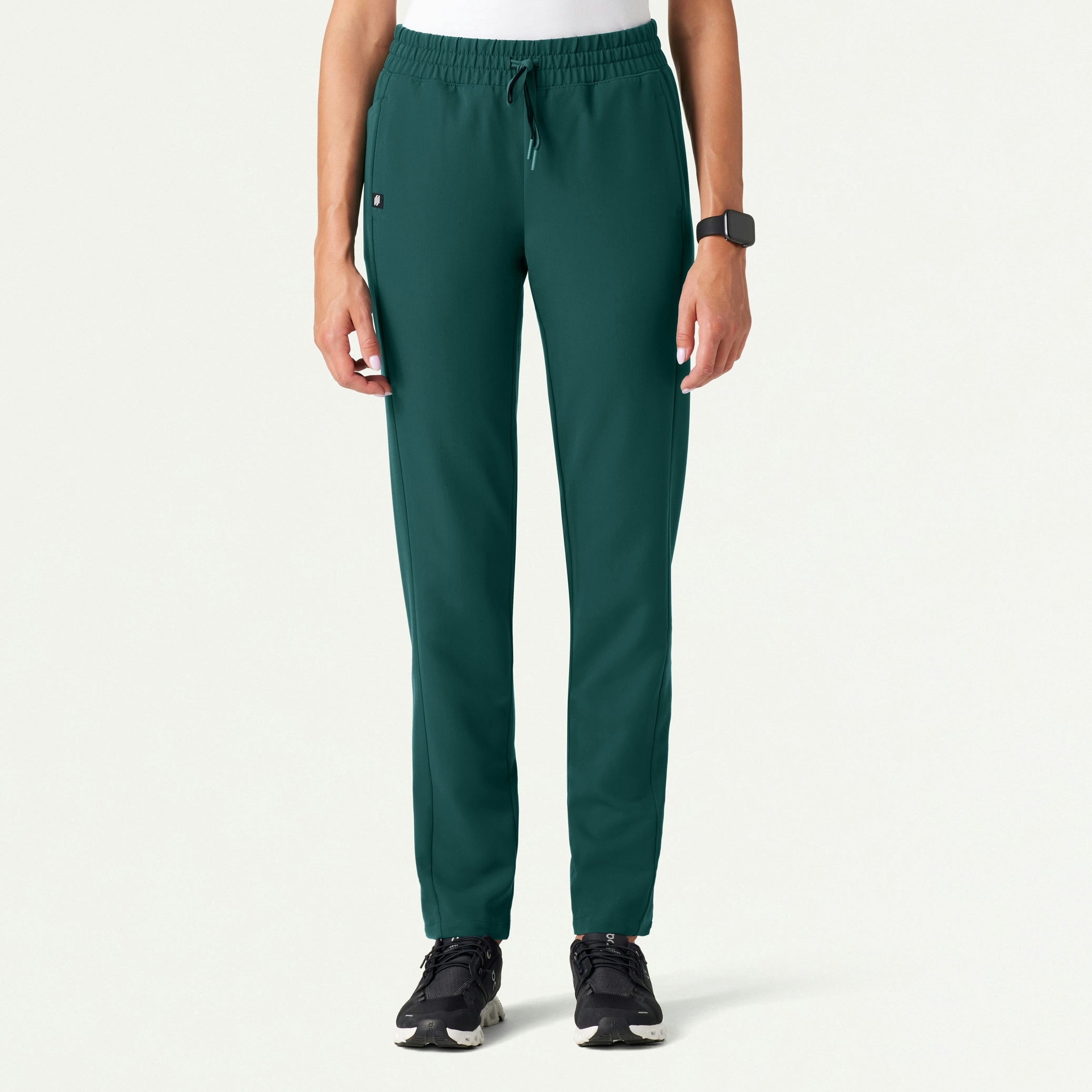 Effie Slim 6-Pocket Scrub Pant - Midnight Green - WOMEN'S PANTS - Jaanuu
