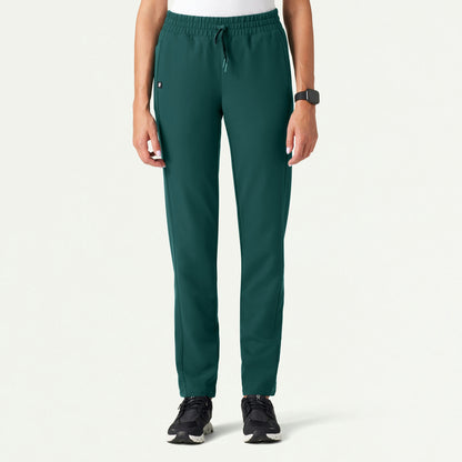 Effie Slim 6-Pocket Scrub Pant - Midnight Green - WOMEN'S PANTS - Jaanuu