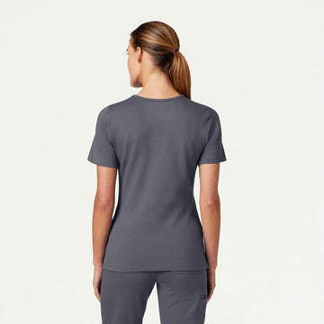 Cesi Slim ULTRAsoft Scrub Top - Black