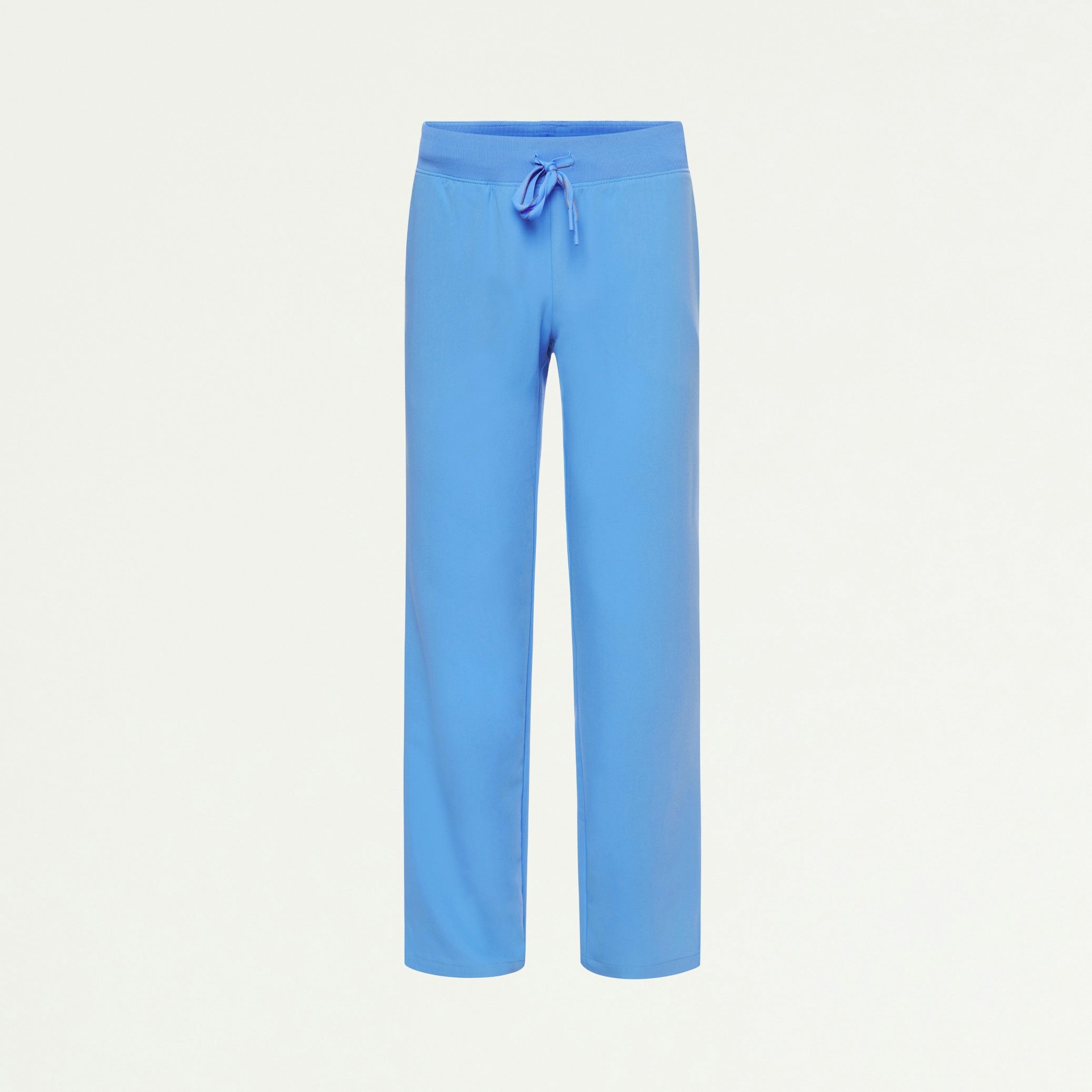Xenos Essential Knit-Waist Scrub Pant - Sky Blue - WOMEN'S PANTS - Jaanuu