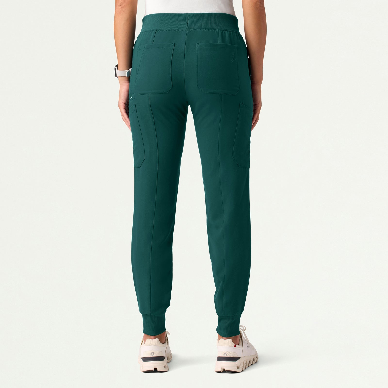Liv Skinny 8-Pocket Scrub Jogger - Midnight Green - WOMEN'S PANTS - Jaanuu