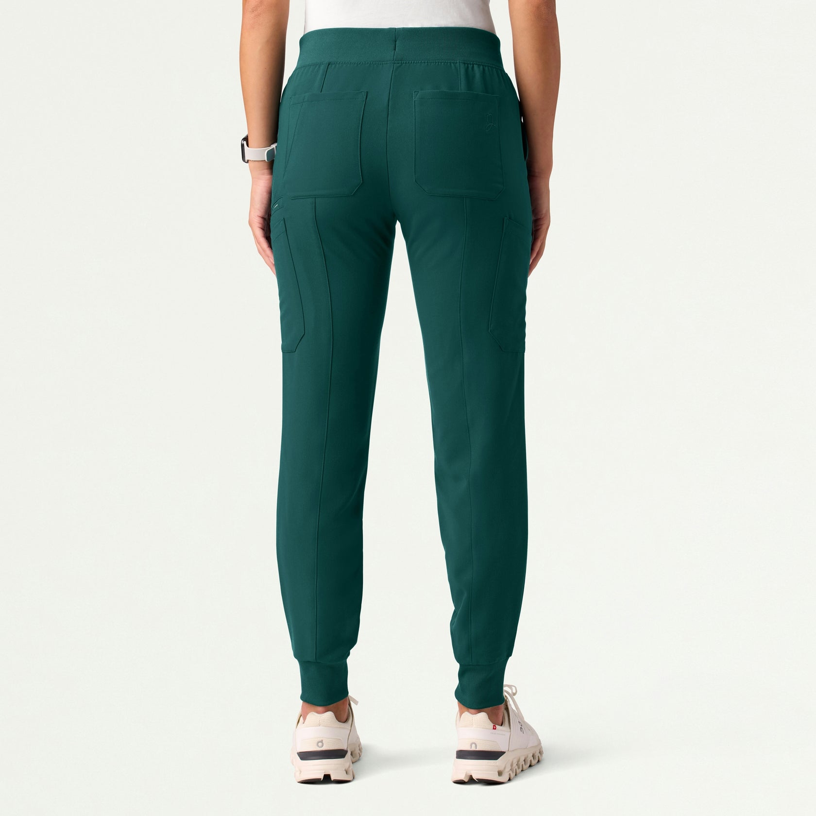 Liv Skinny 8-Pocket Scrub Jogger - Midnight Green - WOMEN'S PANTS - Jaanuu