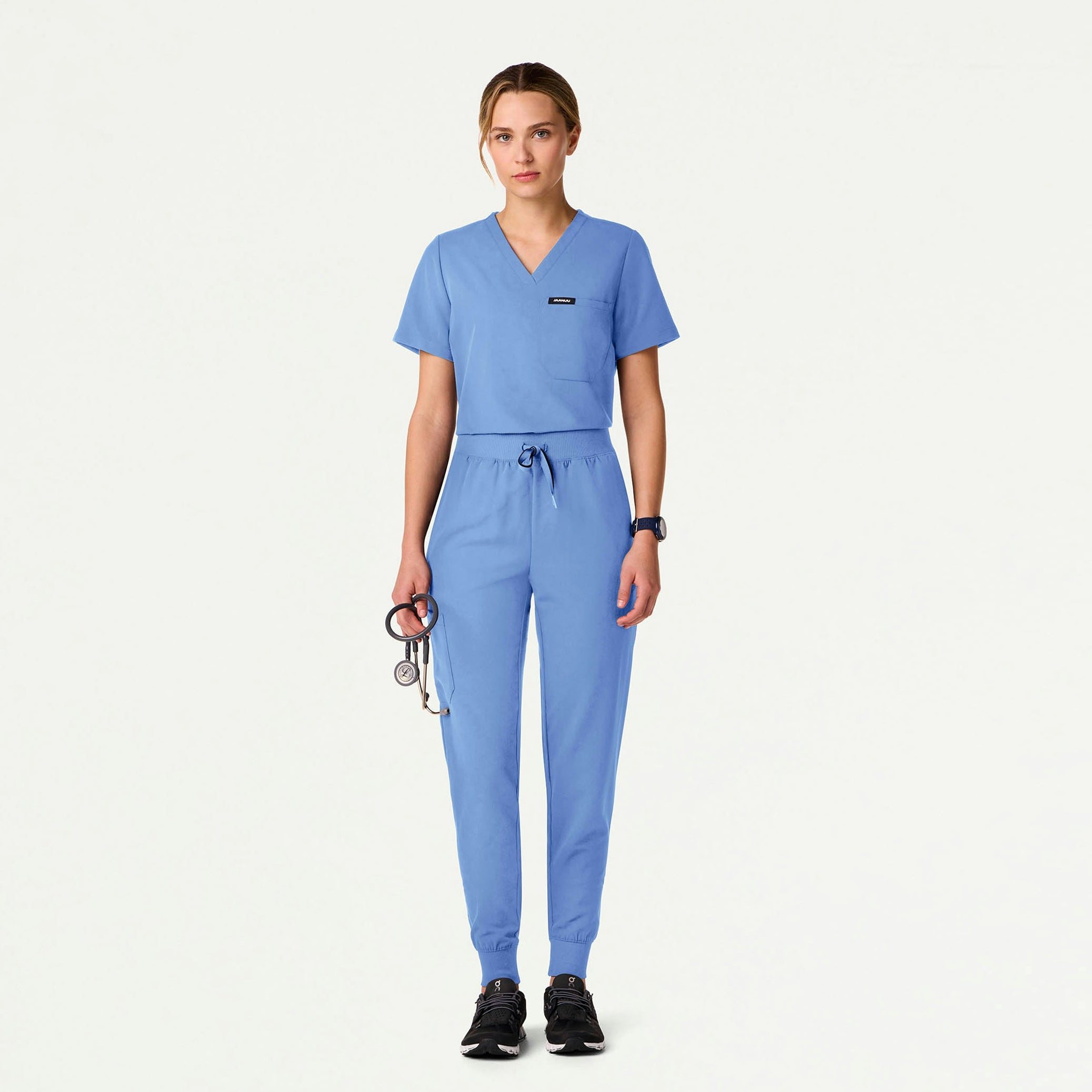 The Ripley Essential Scrub Set - Ceil Blue