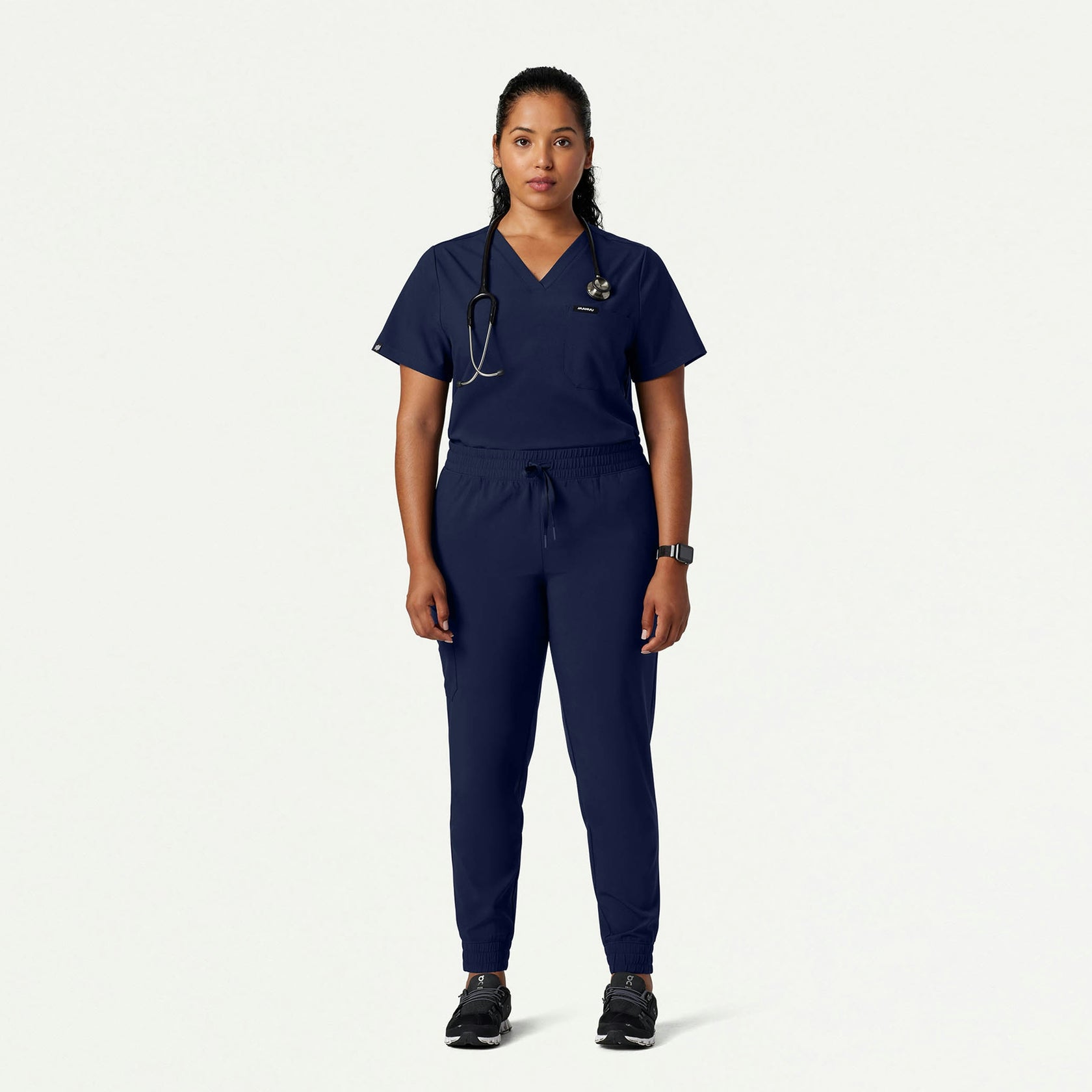 Fiora Slim ULTRAlite Scrub Jogger - Midnight Navy - WOMEN'S PANTS - Jaanuu