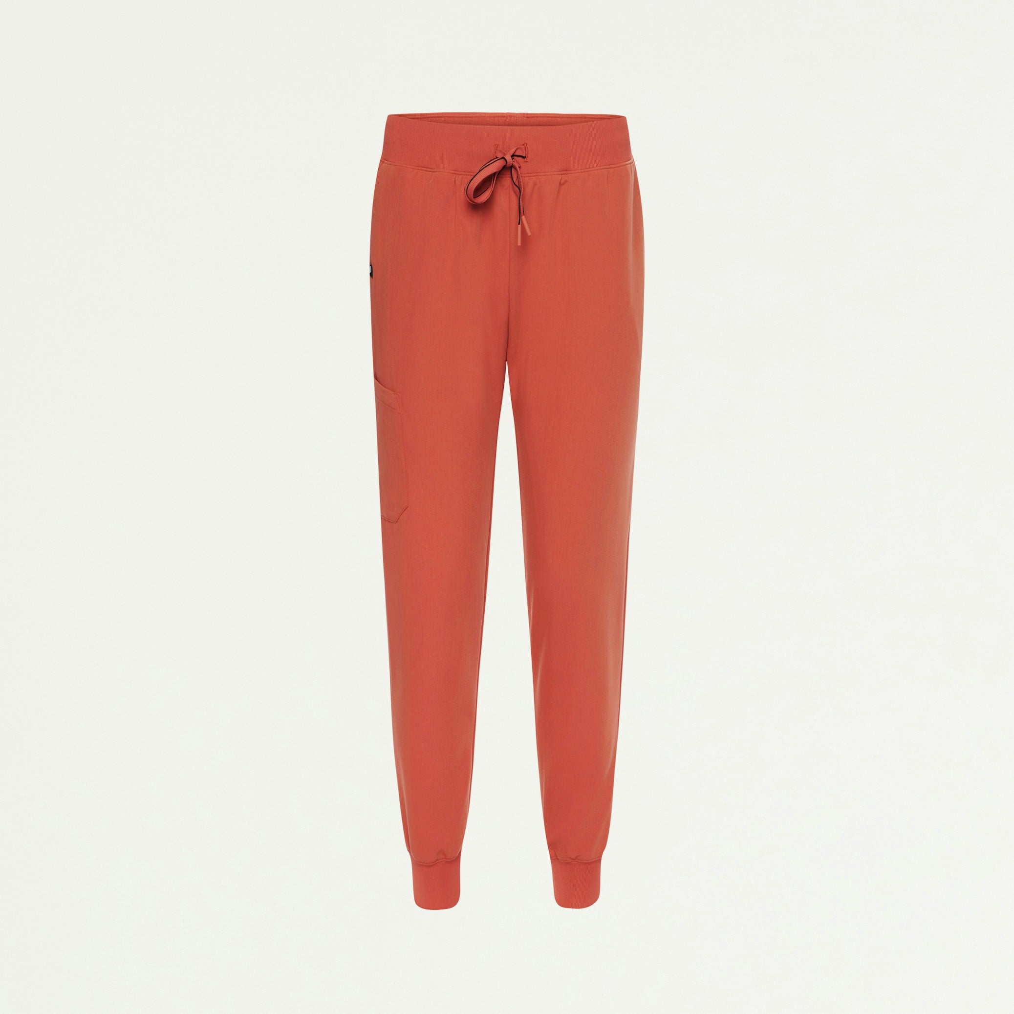 Silex Slim Knit-Waist Scrub Jogger - Terra - WOMEN'S PANTS - Jaanuu