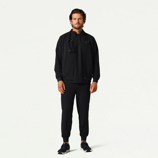 The Wilhelm Jacket Scrub Set - Black