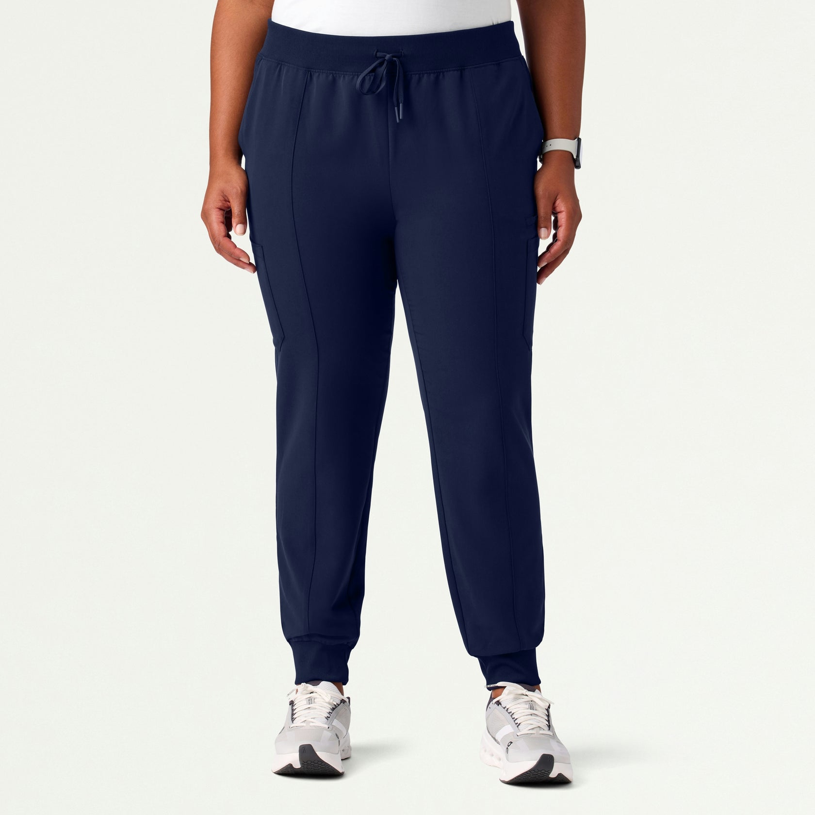 Liv Skinny 8-Pocket Scrub Jogger - Midnight Navy - WOMEN'S PANTS - Jaanuu