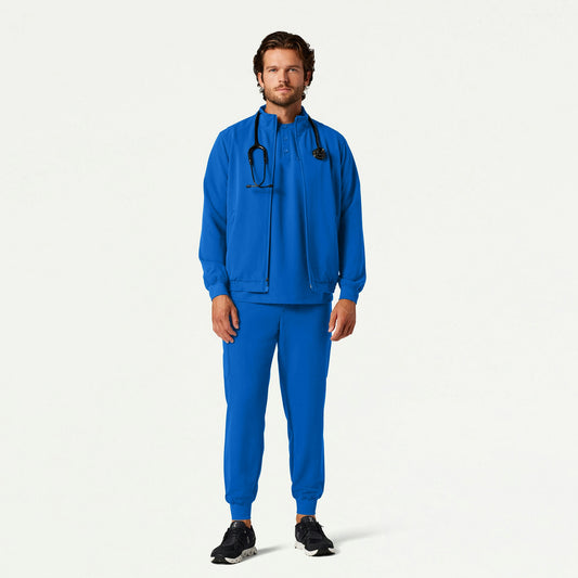 The Wilhelm Jacket Scrub Set - Royal Blue