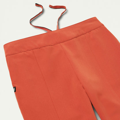 Lio Tapered 5-Pocket Scrub Pant - Terra - WOMEN'S PANTS - Jaanuu