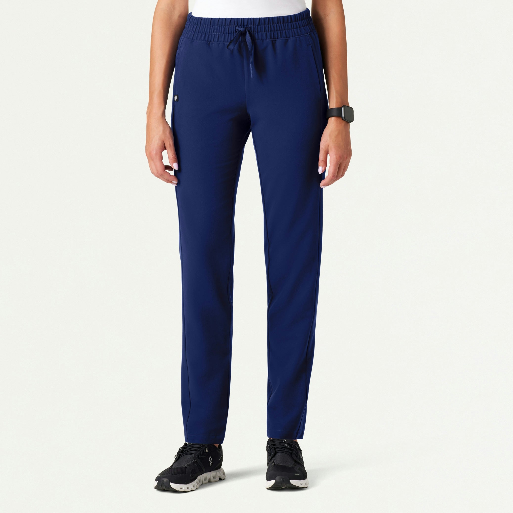 Effie Slim 6-Pocket Scrub Pant - Navy Blue - WOMEN'S PANTS - Jaanuu