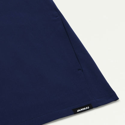 Aris Oversized 2-Pocket Scrub Top - Midnight Navy - WOMEN'S TOPS - Jaanuu