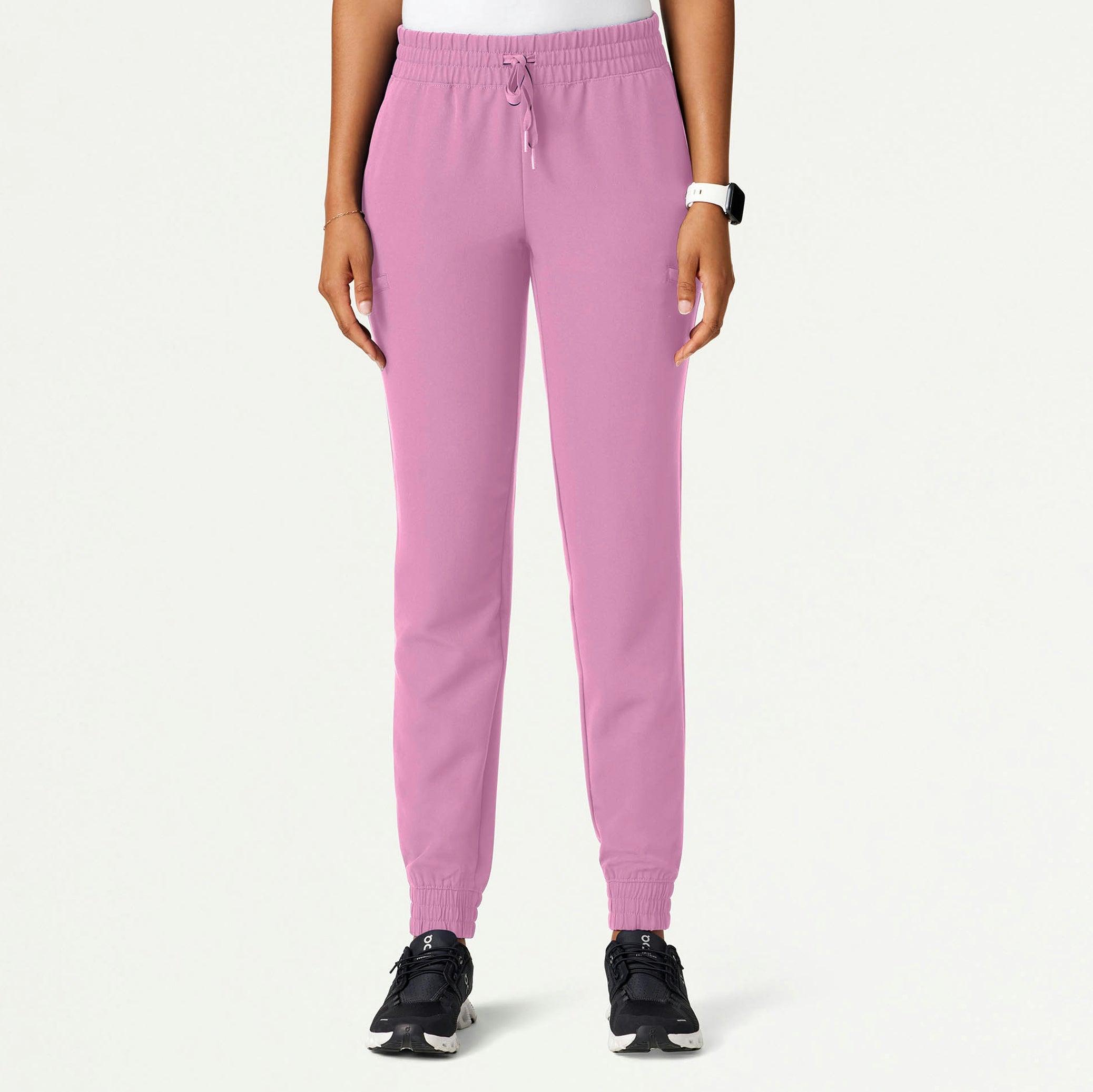 Jace Skinny On-the-Go Scrub Jogger - Light Magenta - WOMEN'S PANTS - Jaanuu