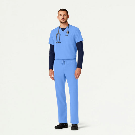 The Niels Underscrub Set - Ceil Blue