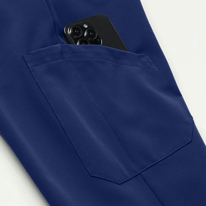 Neo Everyday Cargo Scrub Jogger - Navy Blue - WOMEN'S PANTS - Jaanuu