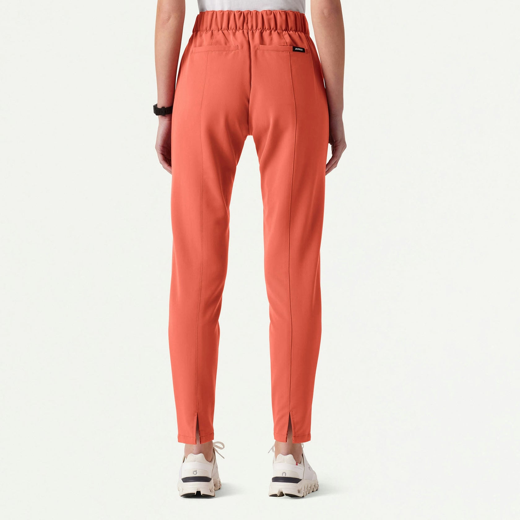 Lio Tapered 5-Pocket Scrub Pant - Terra - WOMEN'S PANTS - Jaanuu