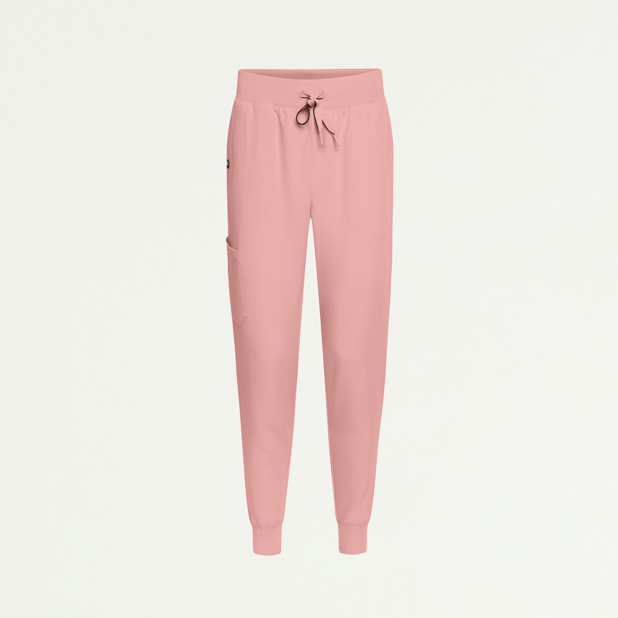 Silex Slim High Waisted Scrub Jogger - Mauve - WOMEN'S PANTS - Jaanuu