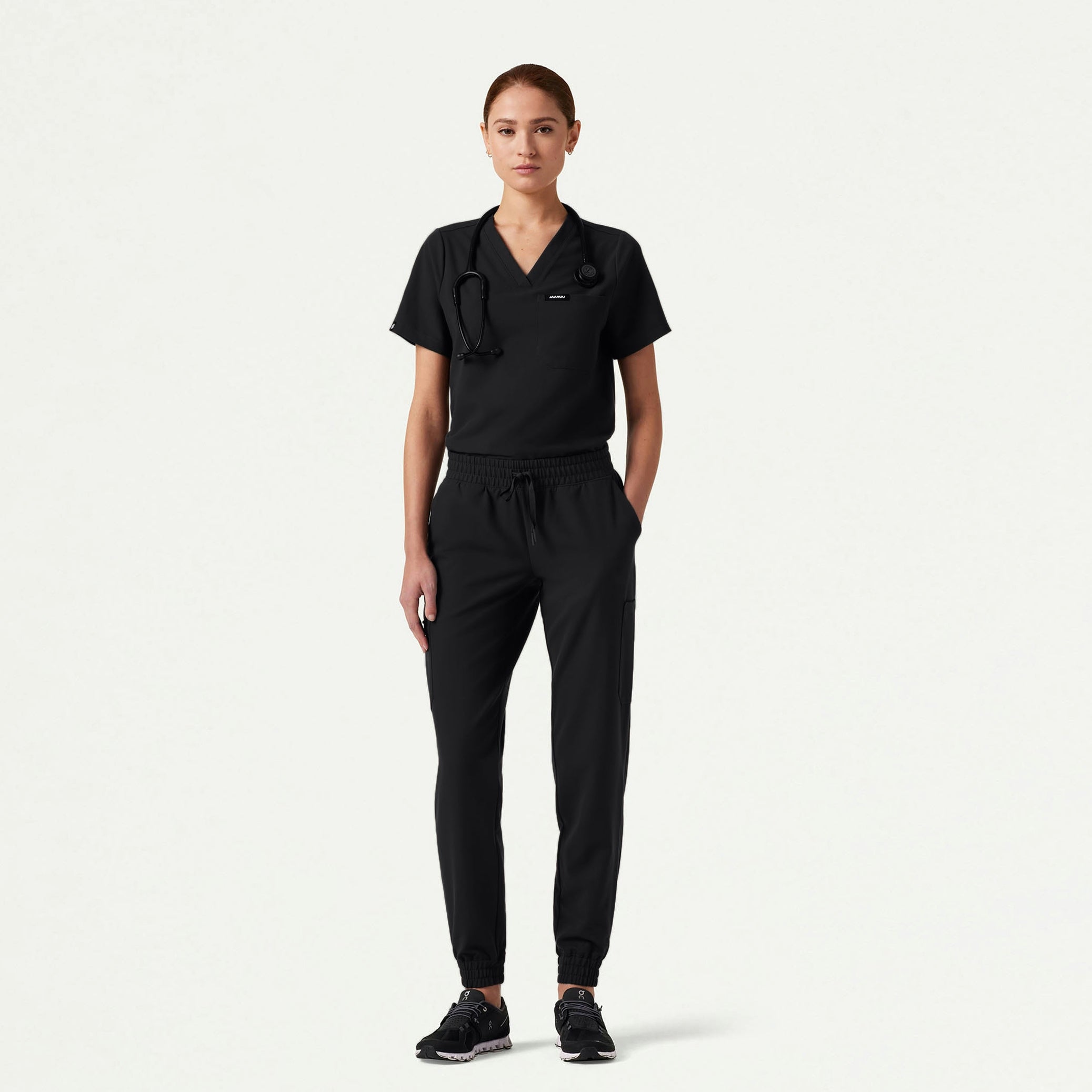 The Ryla Essential Scrub Set - Black