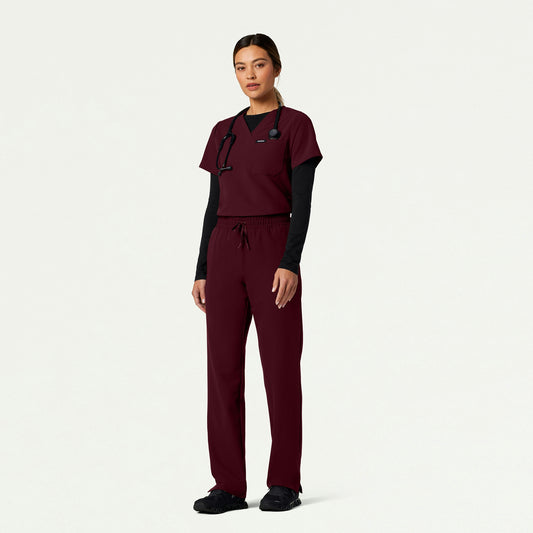 The Yuri Underscrub Set - Burgundy