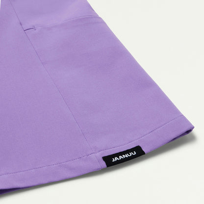 Calix Fit & Flare Scrub Top - Lilac - WOMEN'S TOPS - Jaanuu