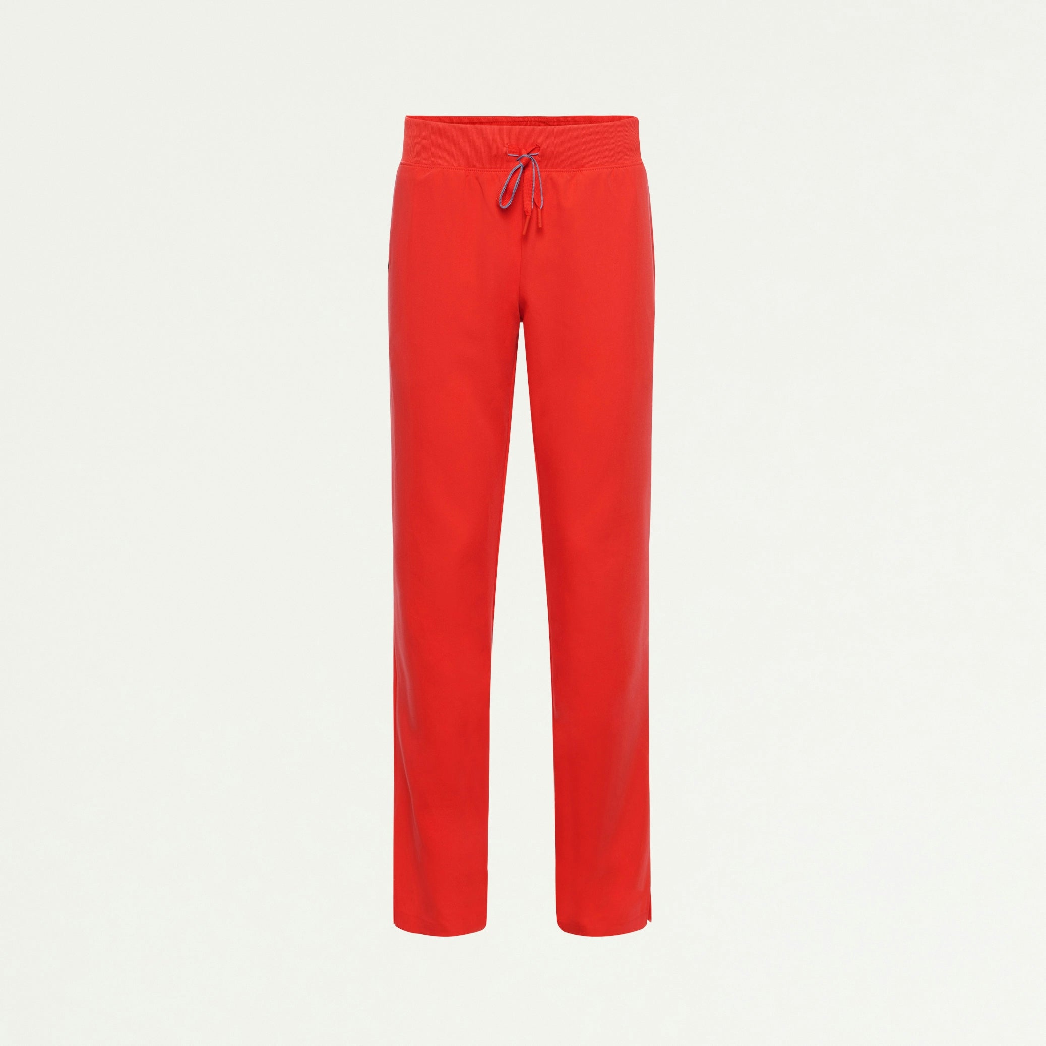 Xenos Essential Knit-Waist Scrub Pant - Solar Red - WOMEN'S PANTS - Jaanuu