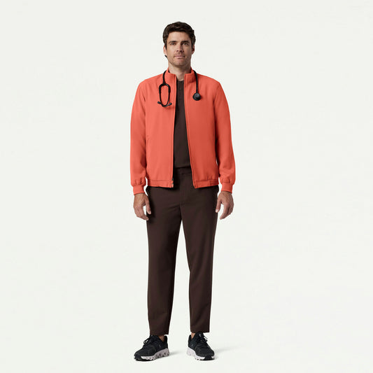 The Thom Jacket Scrub Set - Espresso