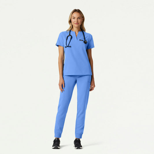 The Rawson Essential Scrub Set - Ceil Blue
