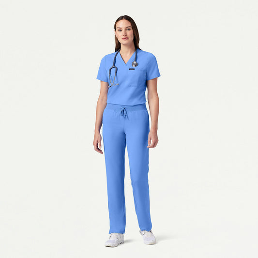 The Rodin Essential Scrub Set - Ceil Blue