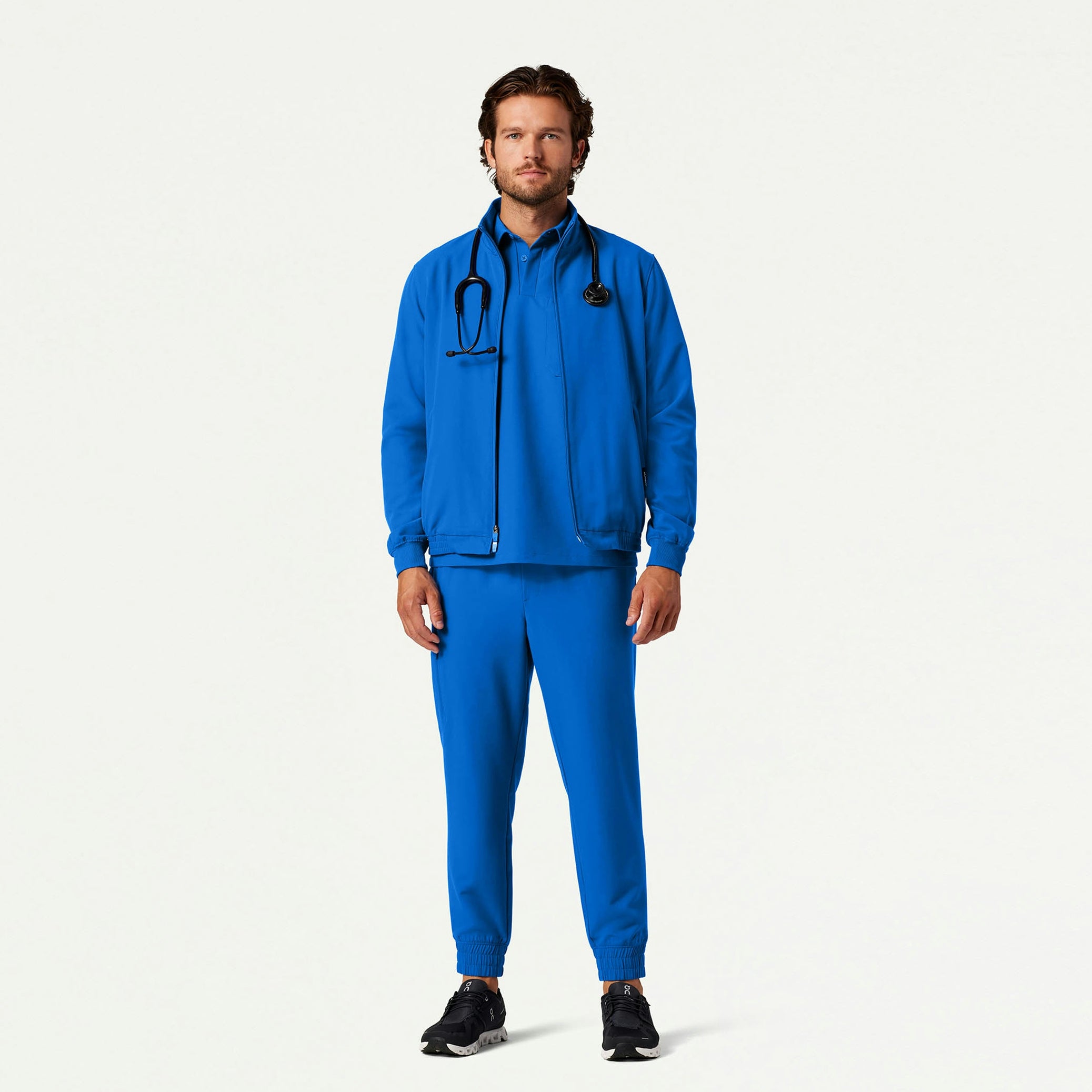 The Bentham Jacket Scrub Set - Royal Blue