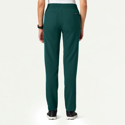 Effie Slim 6-Pocket Scrub Pant - Midnight Green - WOMEN'S PANTS - Jaanuu