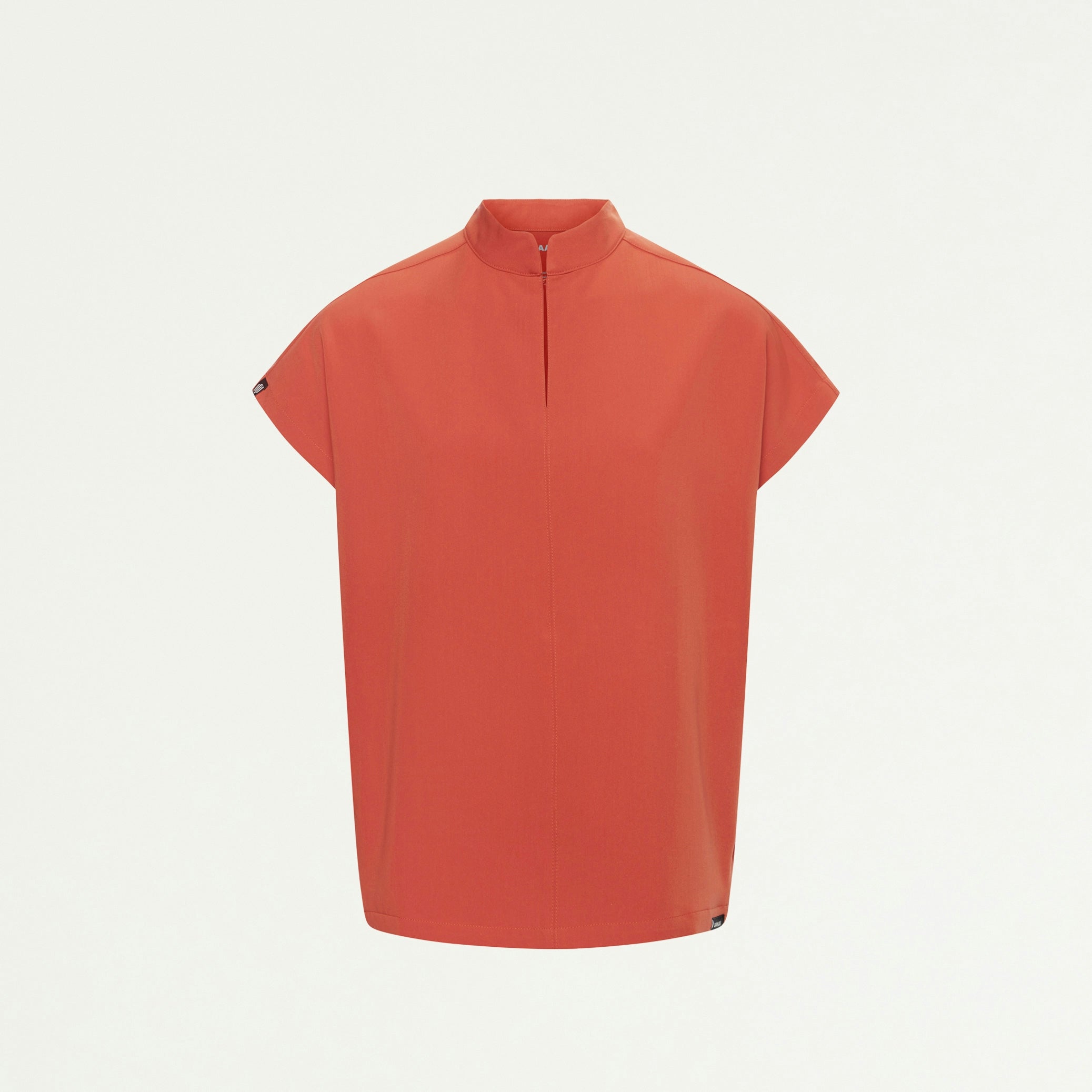 Aris Oversized 2-Pocket Scrub Top - Terra - WOMEN'S TOPS - Jaanuu