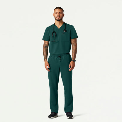 The Niels Essential Scrub Set - Midnight Green