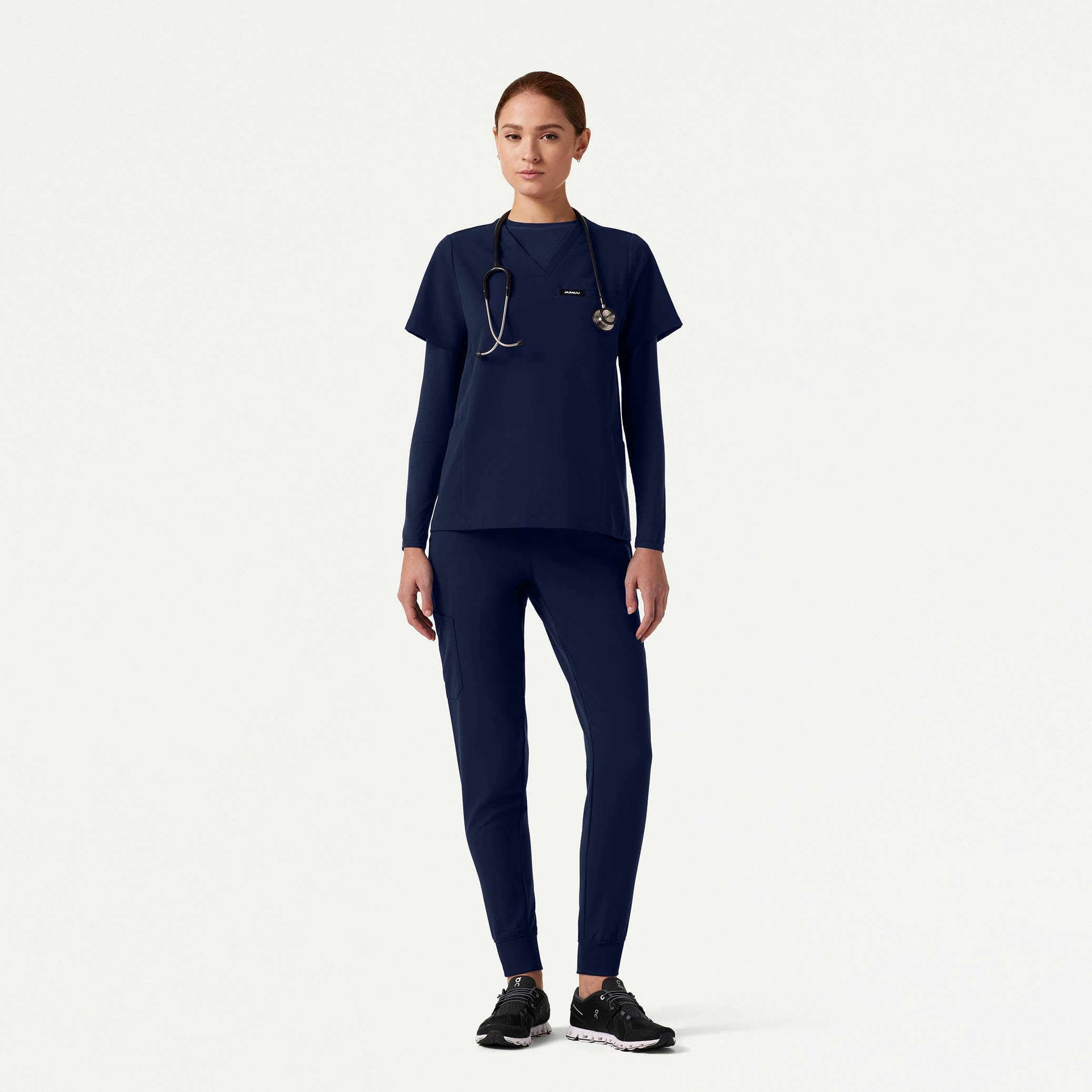 The Emile Underscrub Set - Midnight Navy