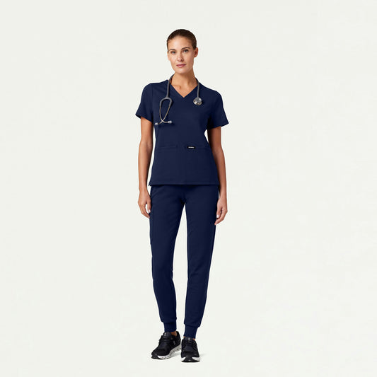 The Newland Essential Scrub Set - Midnight Navy