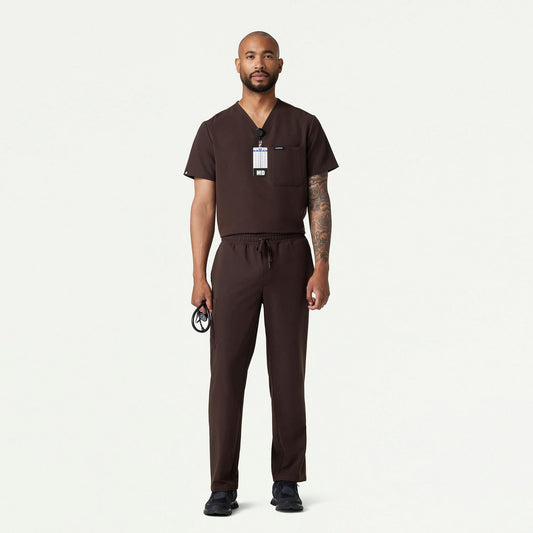 The Niels Essential Scrub Set - Espresso