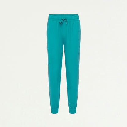 Neo Everyday Cargo Scrub Jogger - Aqua - WOMEN'S PANTS - Jaanuu
