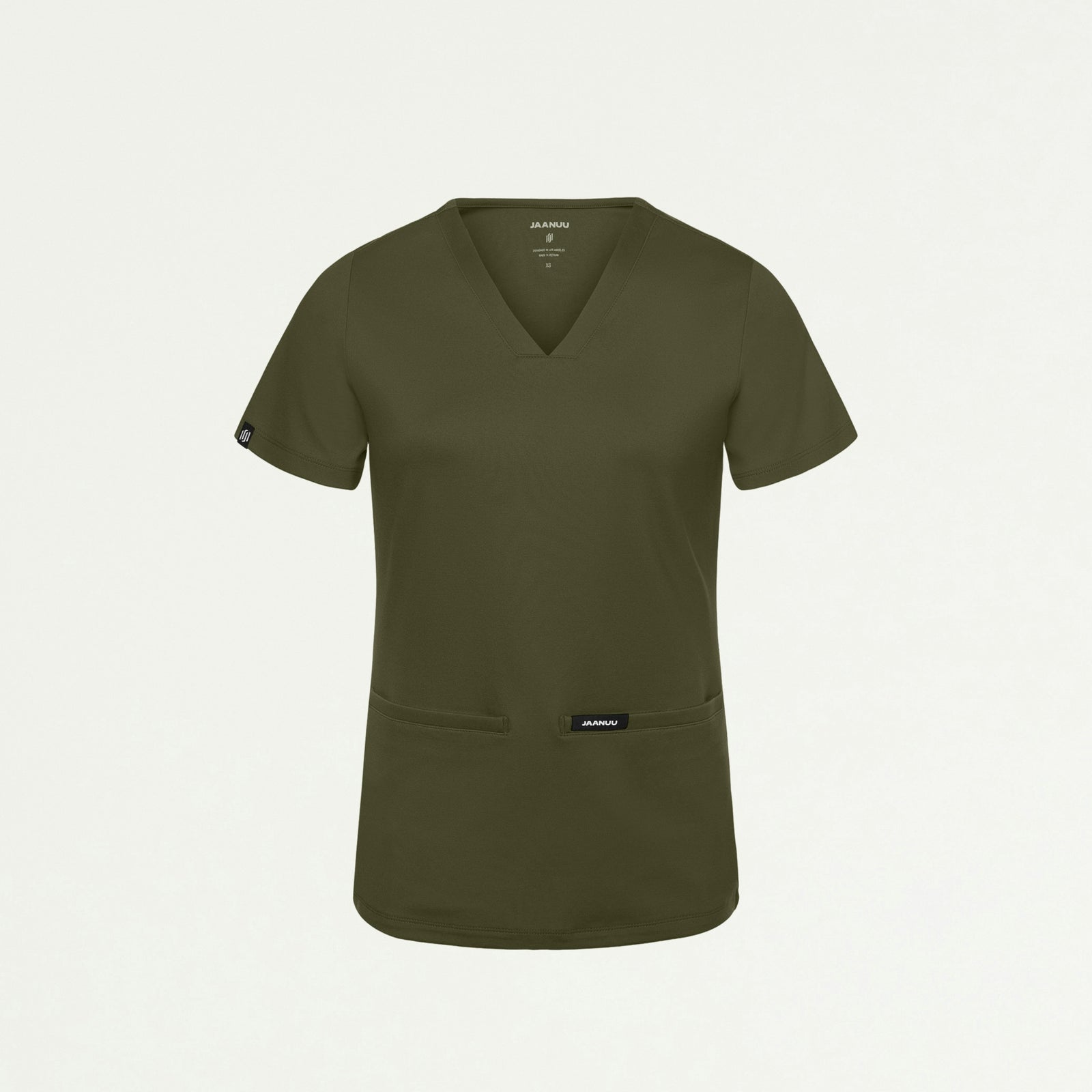 Cesi Slim ULTRAsoft Scrub Top - Olive - WOMEN'S TOPS - Jaanuu