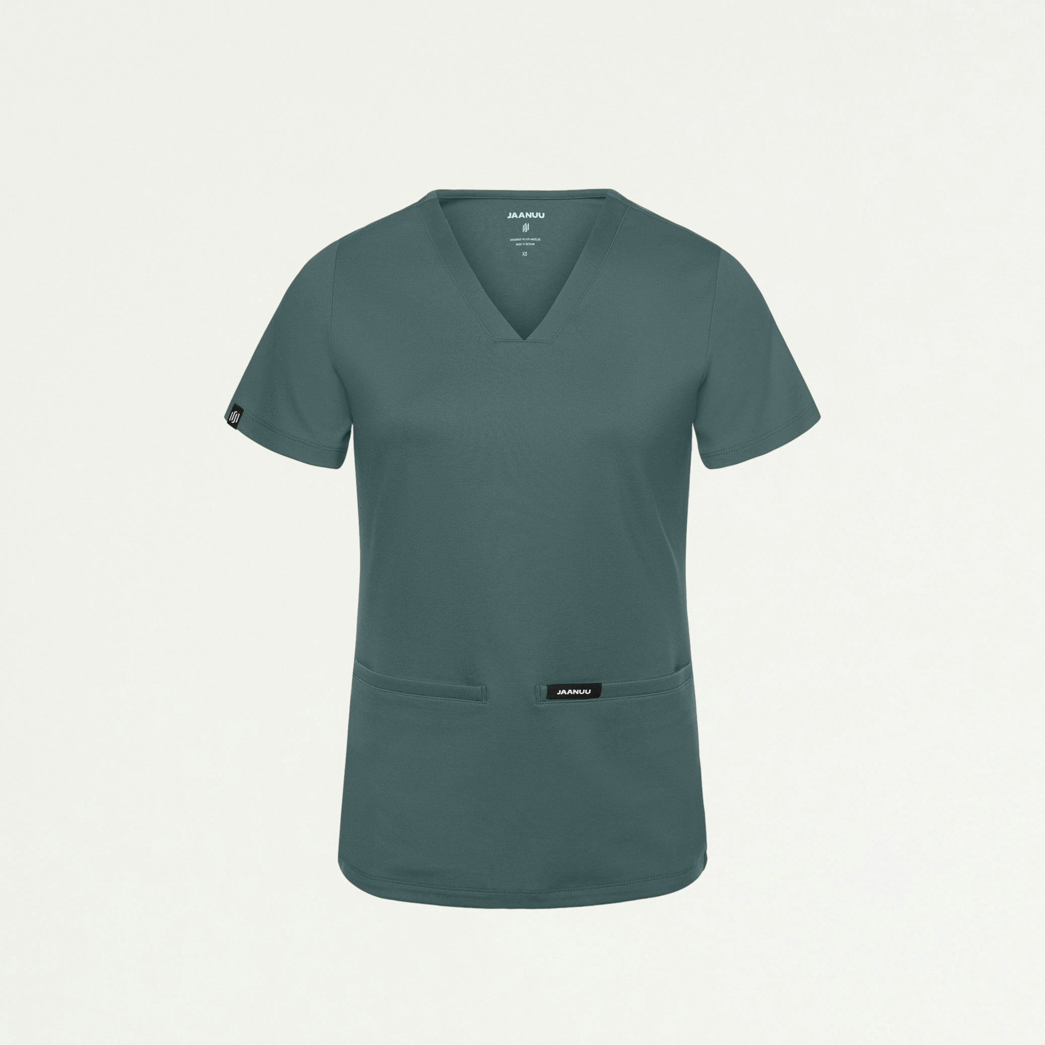 Cesi Slim ULTRAsoft Scrub Top - Alpine Green - WOMEN'S TOPS - Jaanuu