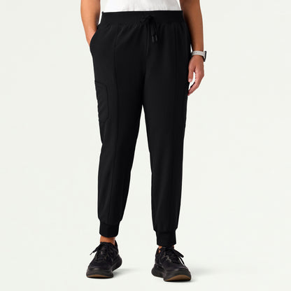 Liv Skinny 8-Pocket Scrub Jogger - Black - WOMEN'S PANTS - Jaanuu