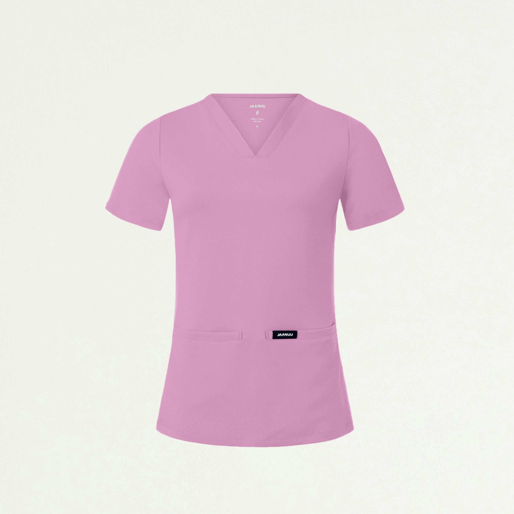 Cesi Slim ULTRAsoft Scrub Top - Light Magenta - WOMEN'S TOPS - Jaanuu