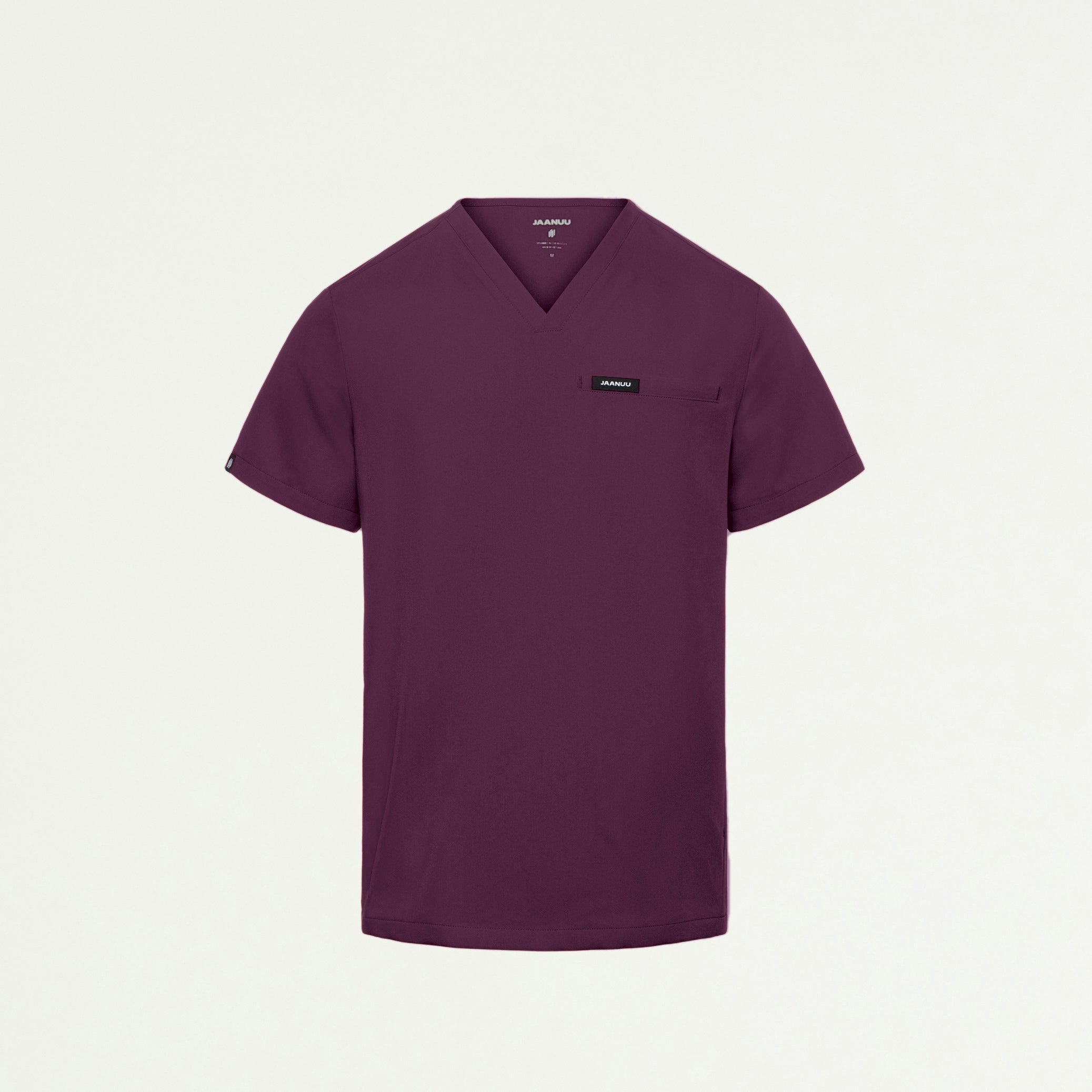 Platt 3-Pocket Scrub Top - Dark Amethyst - MEN'S TOPS - Jaanuu