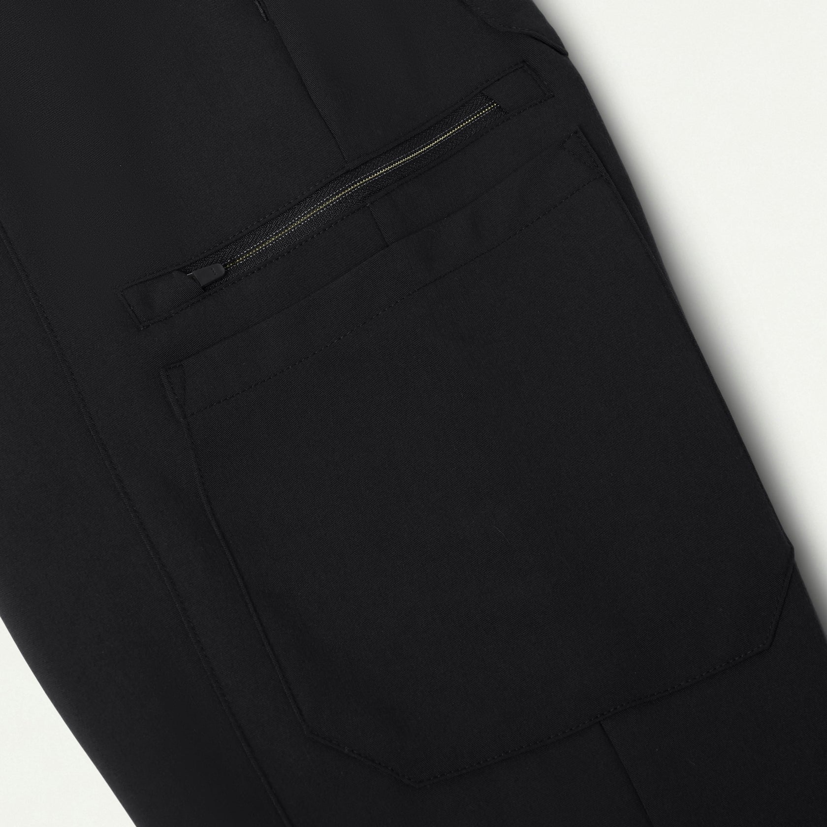 Liv Skinny 8-Pocket Scrub Jogger - Black - WOMEN'S PANTS - Jaanuu