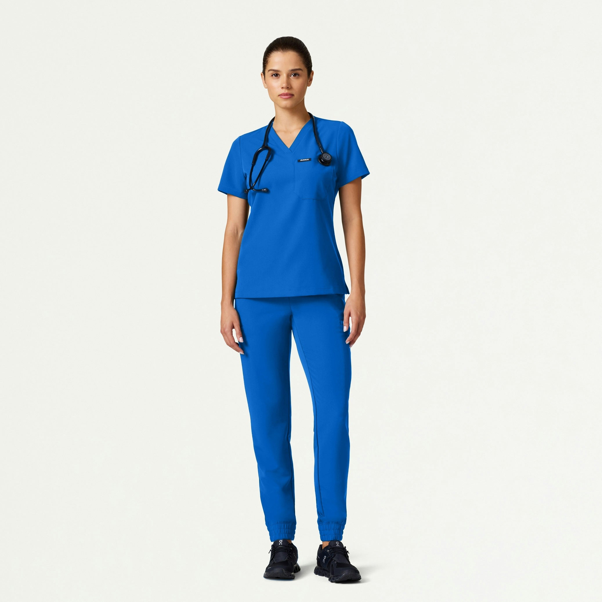 The Verda Essential Scrub Set - Royal Blue